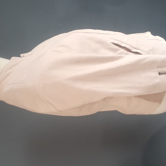 Free people women's vegan leather light pink bomber jacket size 6 - Picture 4 of 16